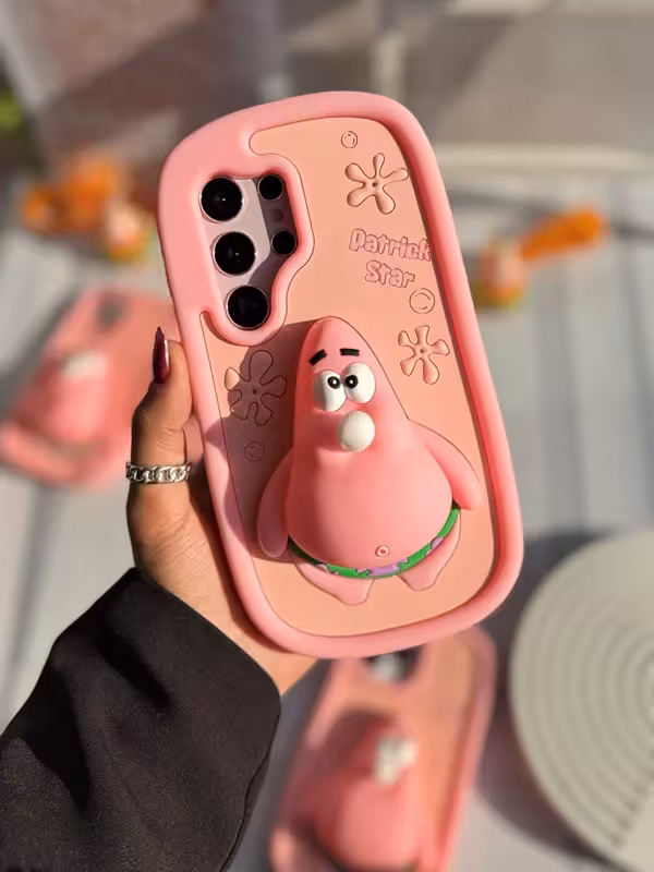 قاب پاتریک آدامس بادکنکی (بادکنک باد نمیشود)