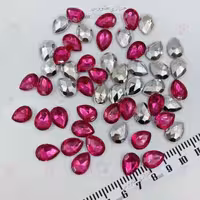 اشک پلاستیکی 10 در 14 ( سرخابی ) بسته 50 عددی