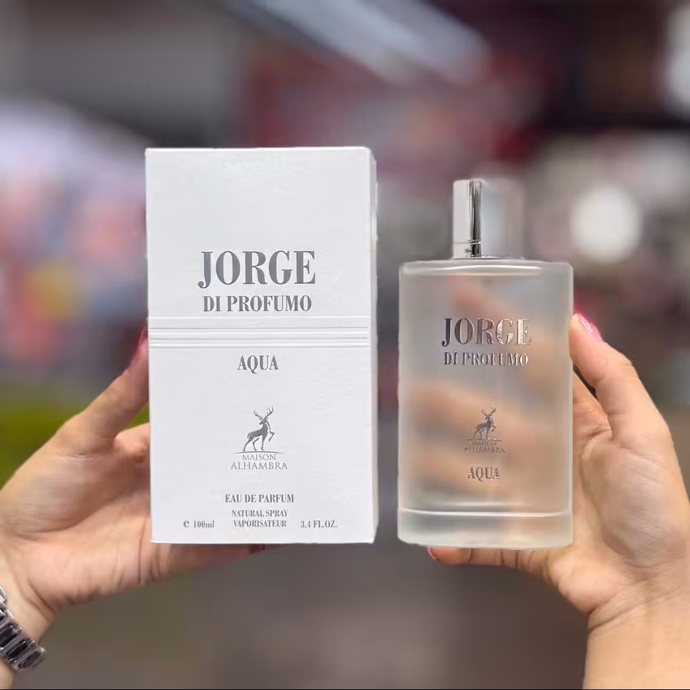 ادکلن آکوا دی جیو سفید الحمبرا Jorge Di Aqua 100میل