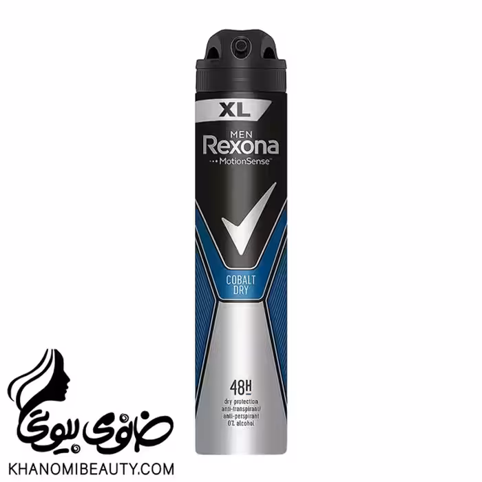 اسپری ضد عرق مردانه 200 میل رکسونا COBALT DRY 48 H