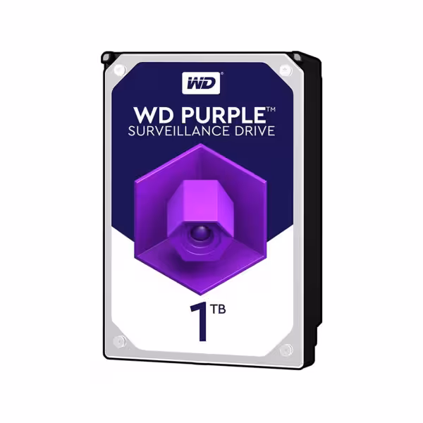 هارد دیسک اینترنال وسترن بنفش 1 ترابایت Western 1TB