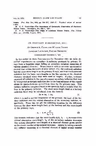 خرید و دانلود نسخه کامل کتاب On Tertiary X-Radiation, Etc