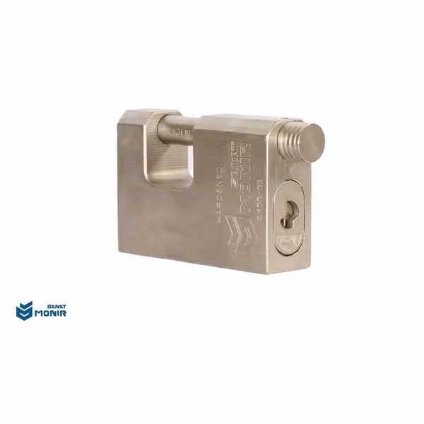 قفل کتابی منیرصنعت M100 - یراقینو فروش یراق آلات کابینت و درب