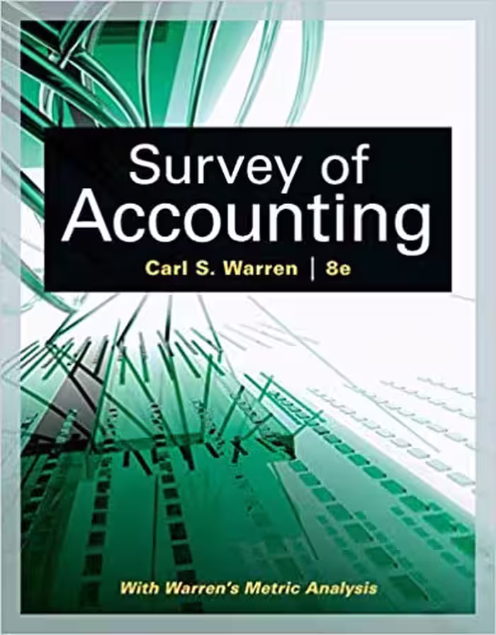 خرید و دانلود کتاب Survey of Accounting