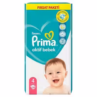 پوشک بچه پریما مدل avantage pack سایز 4 بسته 54 عددی