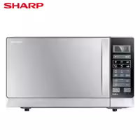 مایکروفر شارپ R-20MT نقره ای 20 لیتری