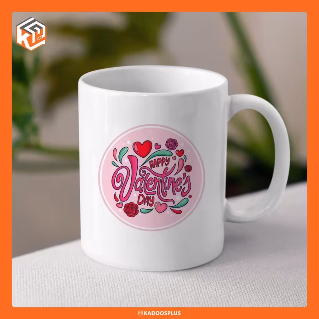 ماگ ولنتاین طرح 3