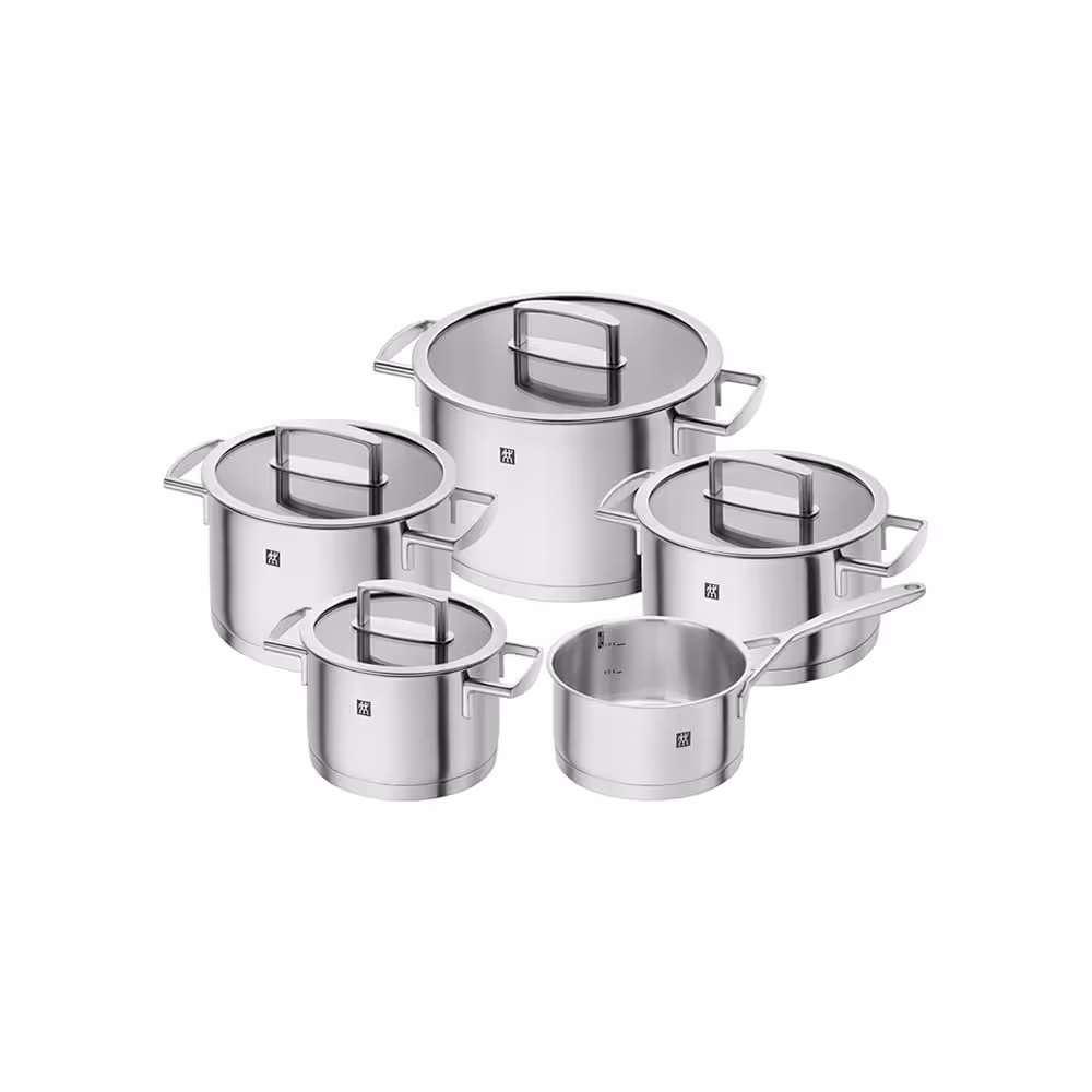 سرویس قابلمه 5 پارچه زولینگ مدل ویتالیتی ZWILLING Vitality Cookware