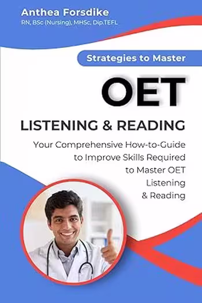 خرید و دانلود نسخه کامل کتاب Strategies to Master OET Listening and Reading: Comprehensive Guide to Excel at OET Listening and Reading -   Pdf