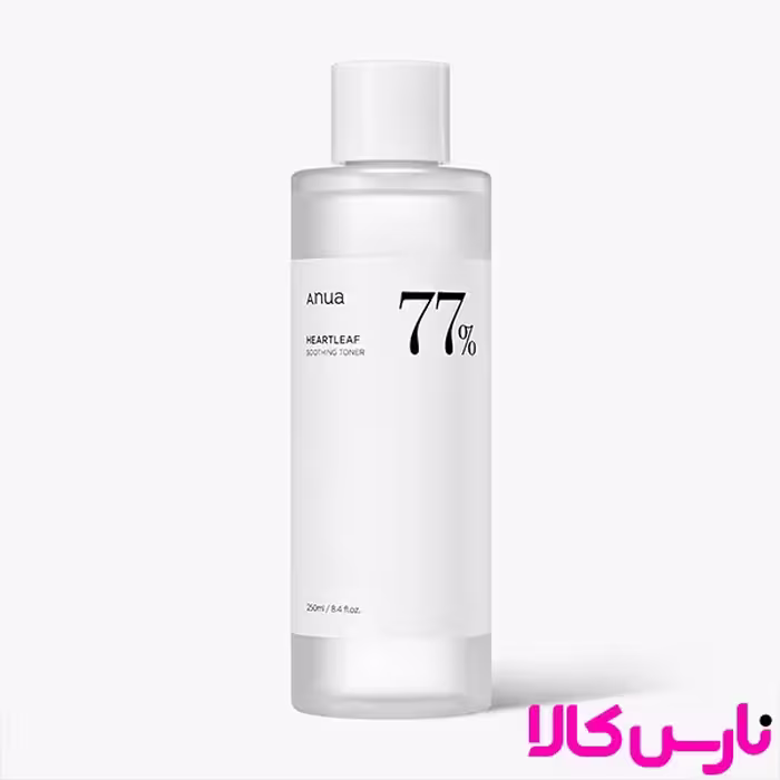 تونر تسکین دهنده 77% آنوا حجم 250 میل