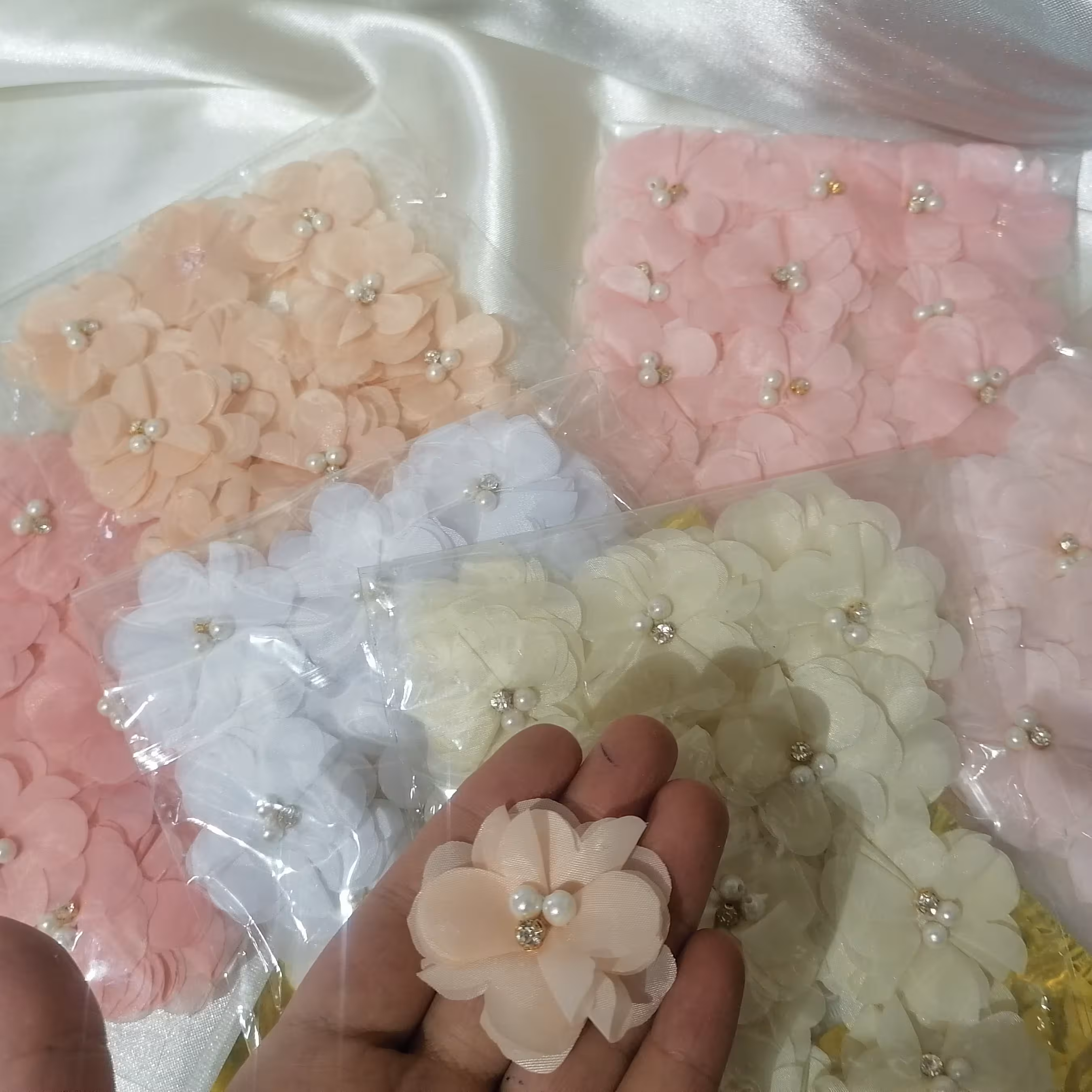 سرگل پارچه ای (با رنگبندی کامل) 