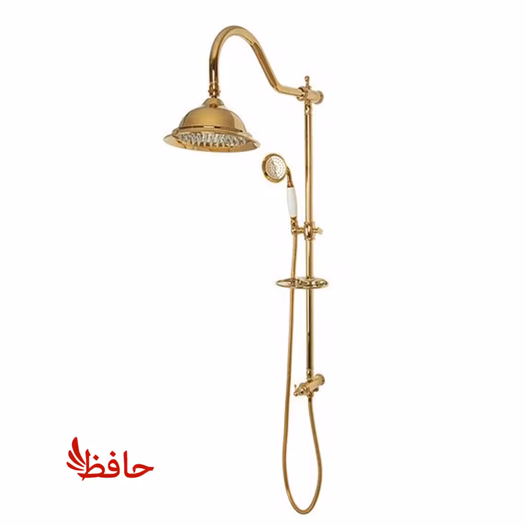 علم دوش دوکاره راسان مدل هورنر طلایی