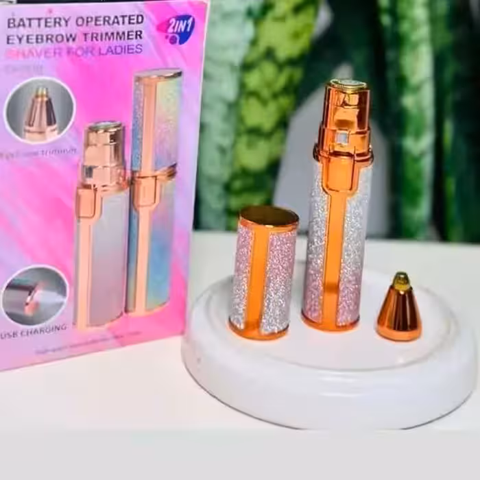 موزن ماتیکی شارژی دارای دو سری شیوینگ گوش بینی و صورت زیر ابرو دست و پا و موهای زائد نقاط حساس بدن همراه سیم شارژر | amazonchi