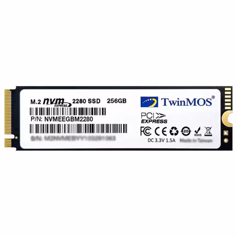 حافظه SSD توین موس مدل M.2 ظرفیت 256 گیگابایت