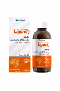 شربت کمپلکس فسفولیپید کودکان Ligone - مقدار 150 ml