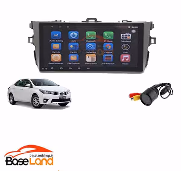 مانیتور فابریک تویوتا کرولا 2014