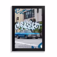 تابلو ماشین طرح شورلت ایمپالا کد PF-23632