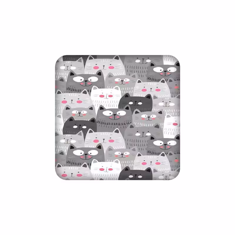 زیرلیوانی طرح گربه کد 581