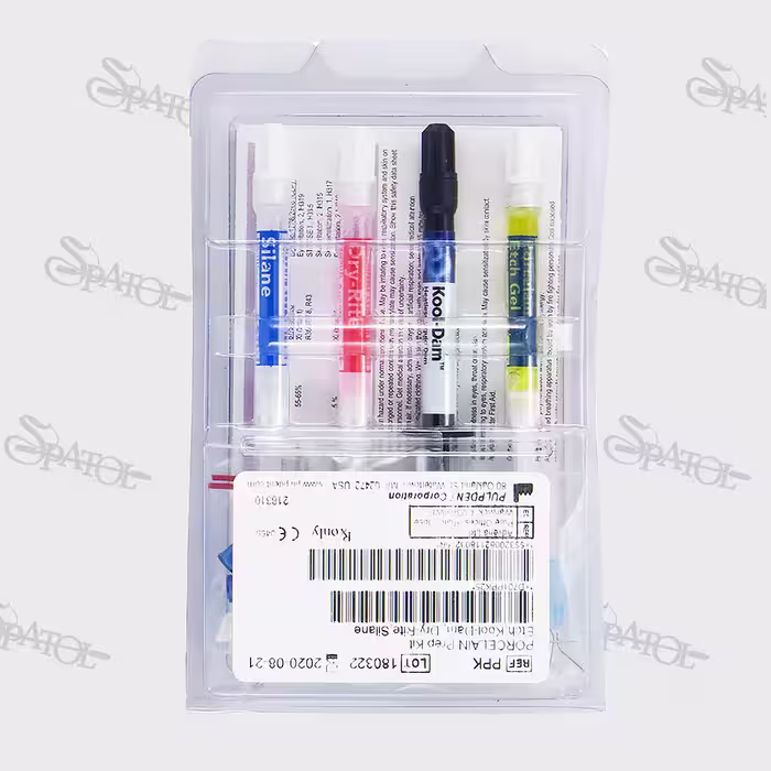 کیت ترمیم پرسلن Porcelain Prep KitپالپدنتPulpdent