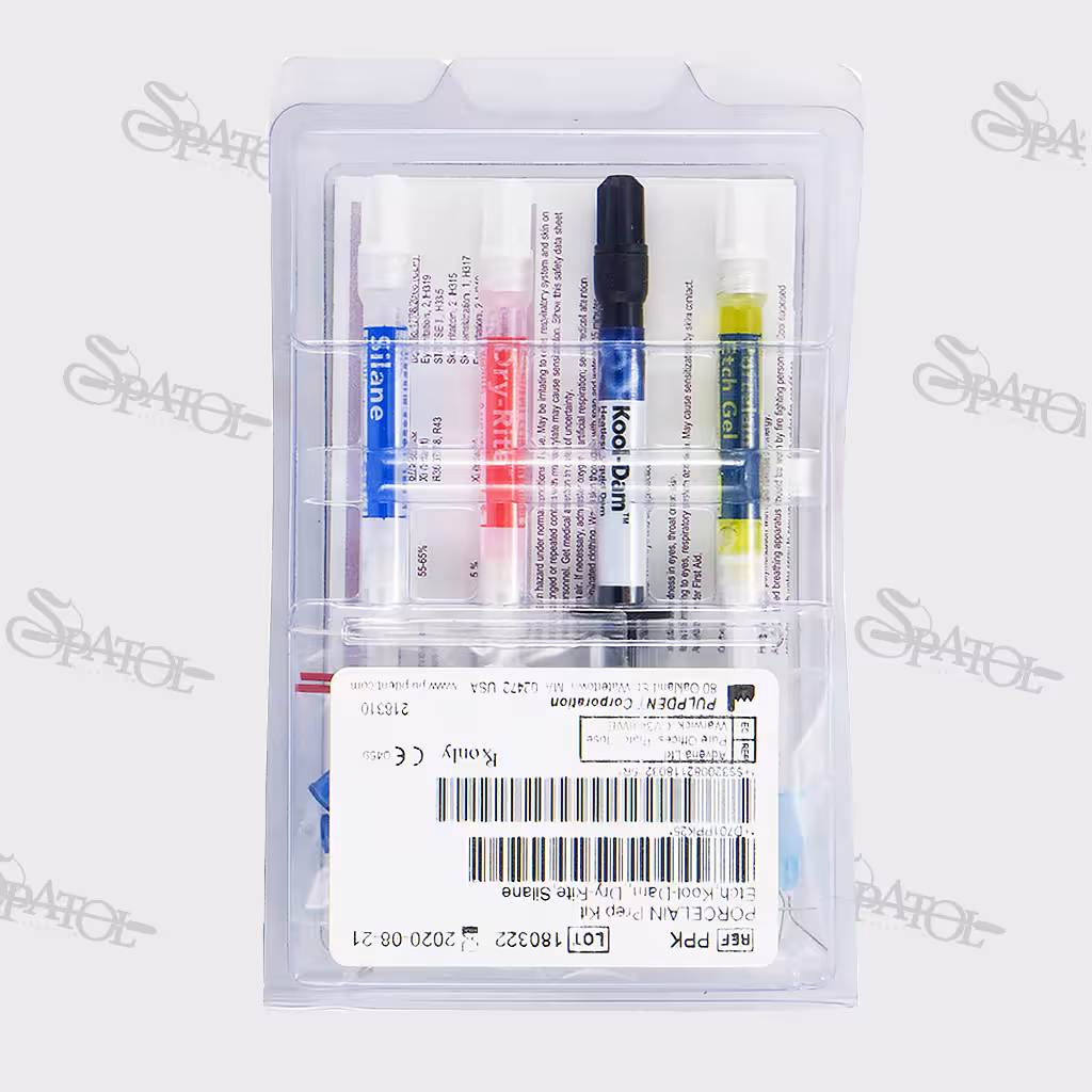 کیت ترمیم پرسلن Porcelain Prep KitپالپدنتPulpdent