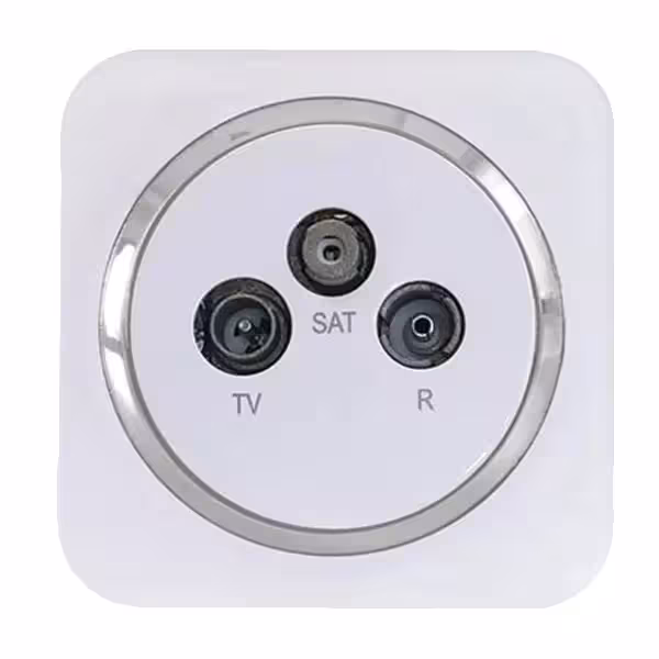 فیش آنتن مرکزی آدا پلکسی مشکی زه نقره ای دلند (کپی)