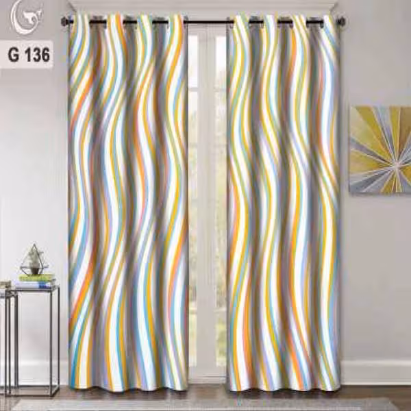 پرده چاپی کد G136