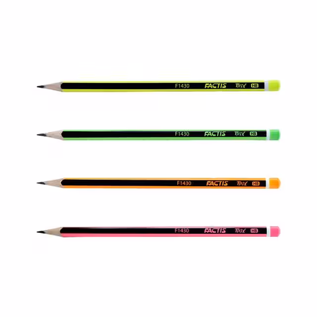 مداد مشکی سه گوش فکتیس مدل تریکس