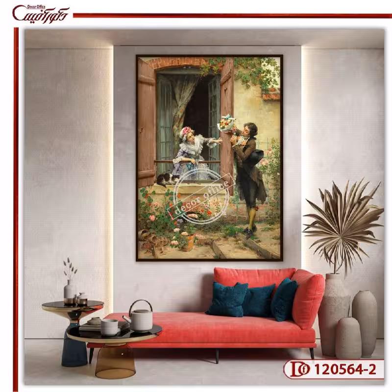 تابلو دکوراتیو کلاسیک R120564-2