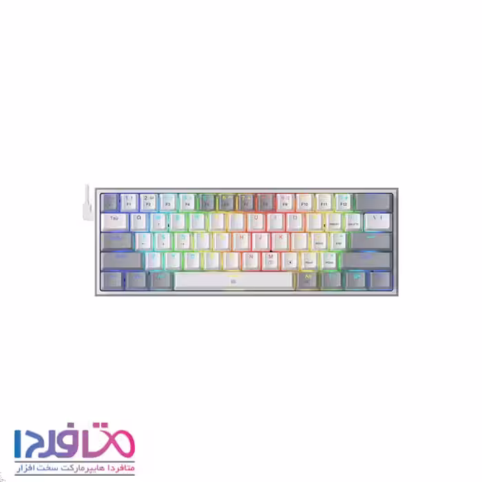 کیبورد گیمینگ ردراگون مدل FIZZ K617 WG