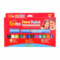 ماژیک گریم صورت فانبو مجموعه 12 عددی