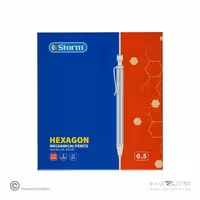 اتود0/5(بدنه شش گوش رنگ پاستلی) استورم سریHEXAGON کدHL-302105