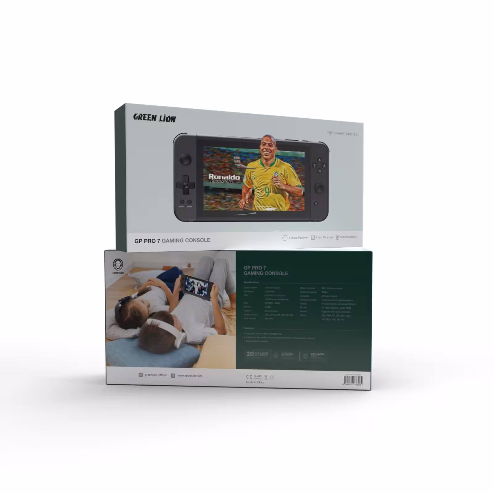 کنسول بازی جی پی پرو 7 گرین Green GP Pro 7 Gaming Console