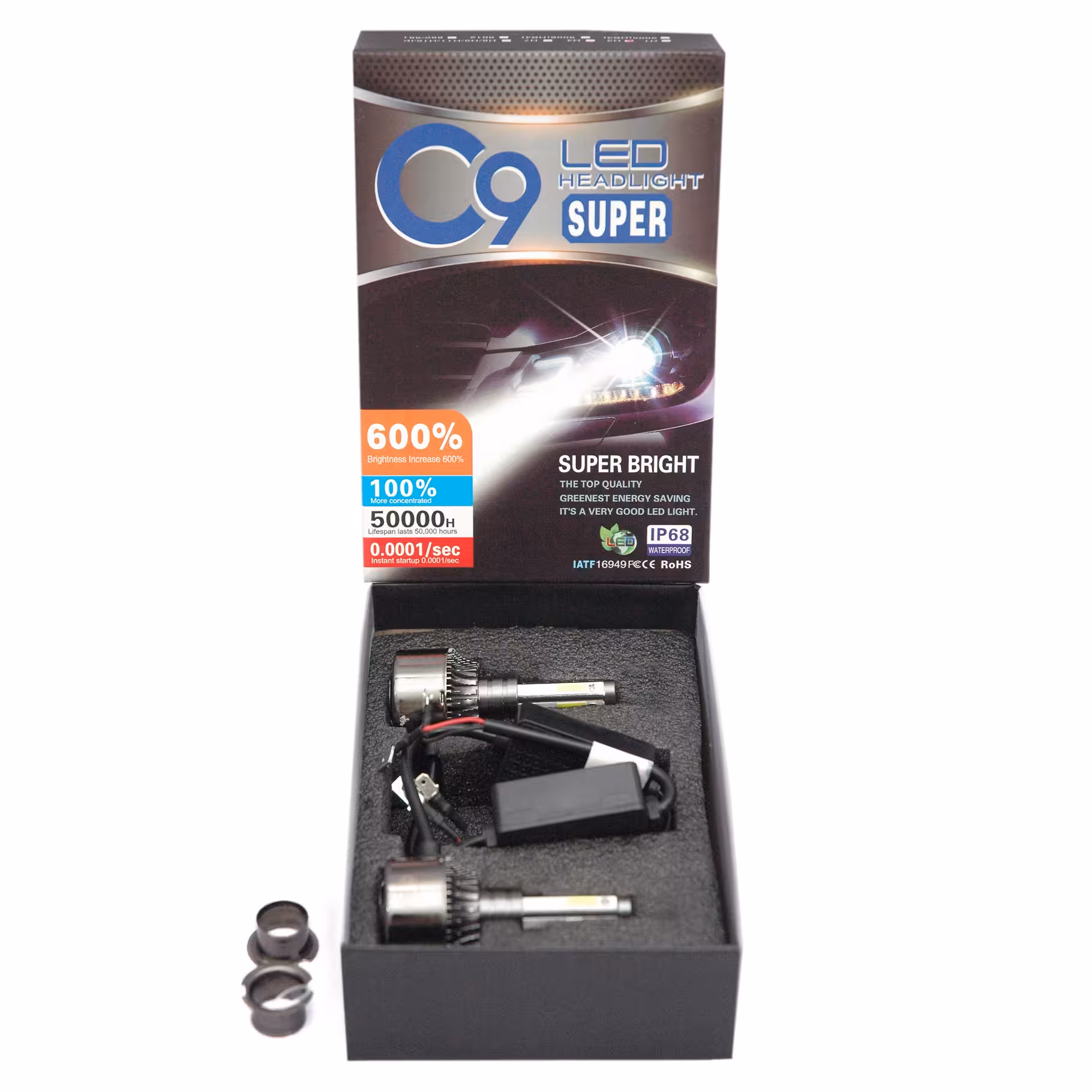 هدلایت چهار طرفه H3 مدل C9