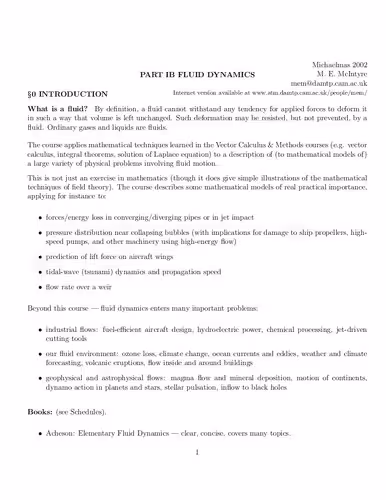 خرید و دانلود نسخه کامل کتاب Fluid Dynamics