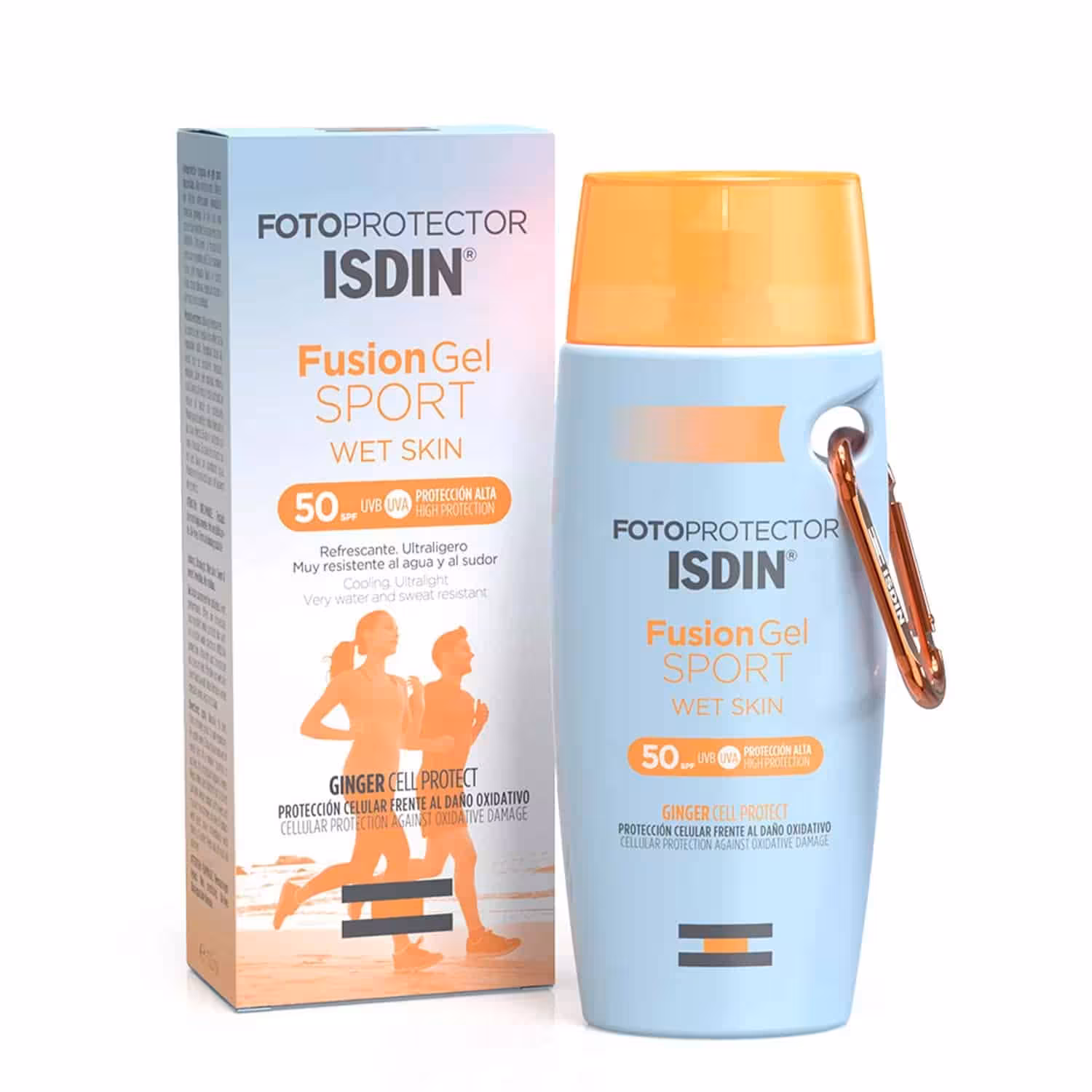 ضد آفتاب ایزدین SPF50, Fusion Gel,بیرنگ,حجم 100 میل