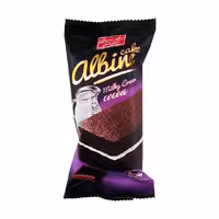 کیک کاکائویی و کرم شیری آلبینا شیرین عسل 35 گرمی