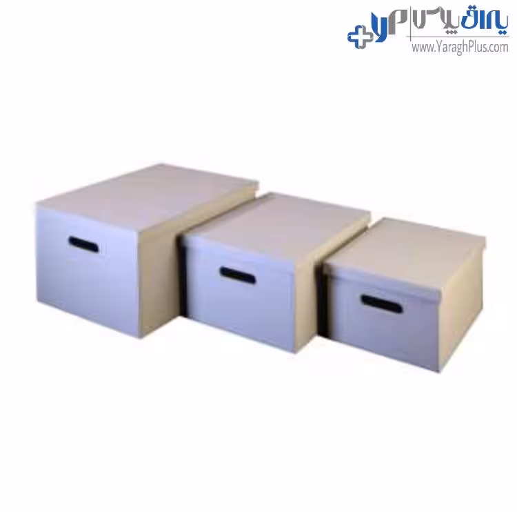 باکس چرمی داخل کمد لباس رنگ خاکی سایز کوچک فانتونی