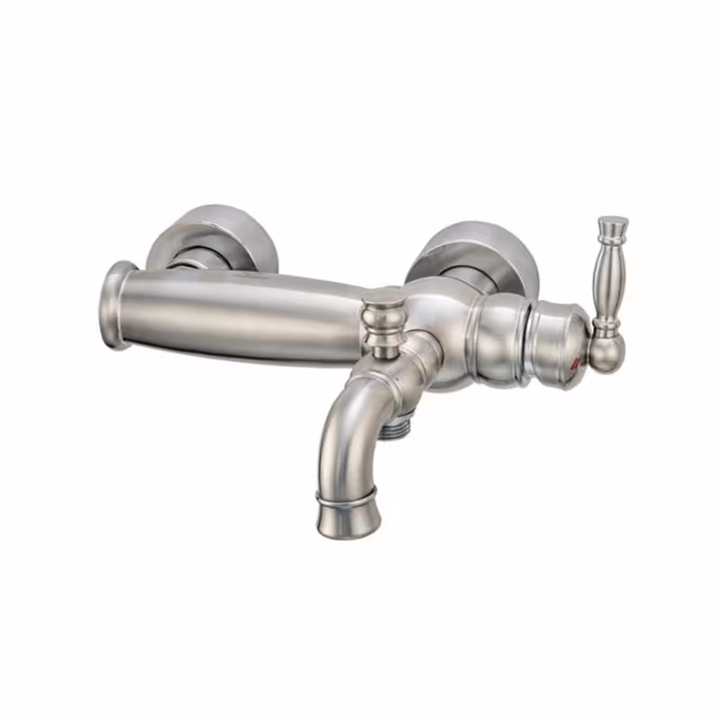 شیر دوش قهرمان مدل آنتیک کروم مات