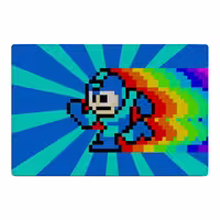 خرید و قیمت موس پد گیمینگ طرح megaman کد 4282