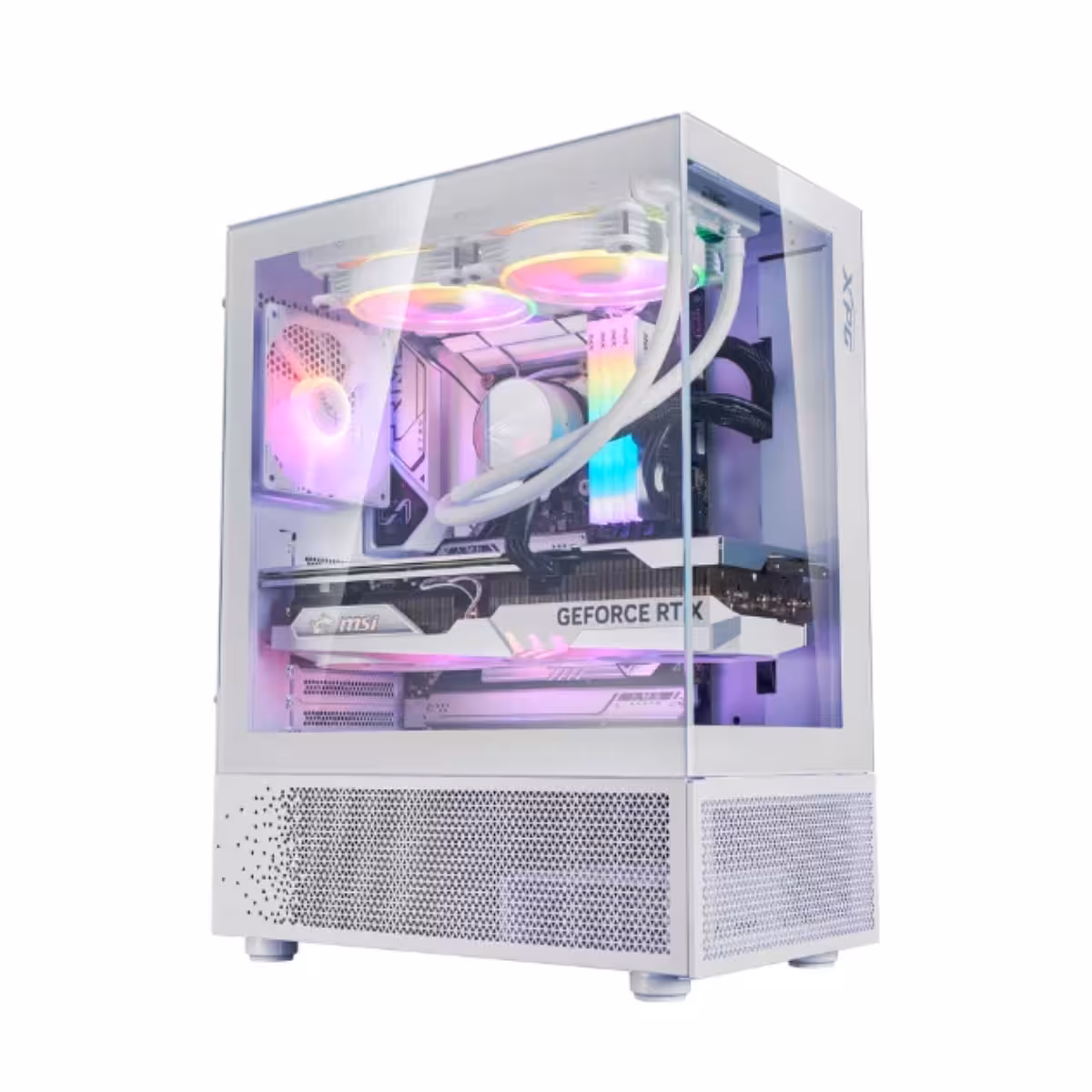 قیمت کیس گیم ای دیتا ایکس پی جی مدل Invader X Mini White