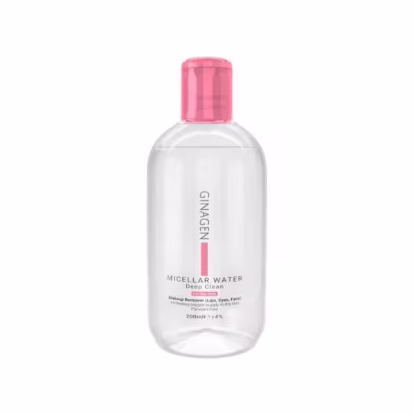 میسلار واتر ژیناژن مناسب پوست خشک و نرمال حجم 200 میلی لیتر