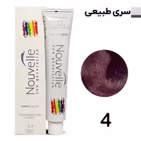 رنگ مو قهوه ای نوول سری طبیعی شماره 4