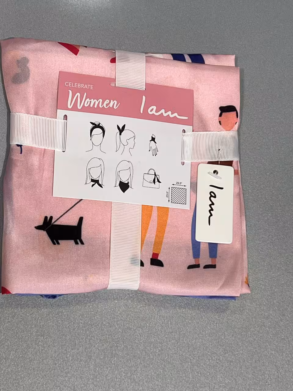 دستمال سر دخترونه چندکاره I am