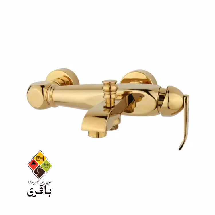 شیر حمام راسان مدل آلیس طلایی
