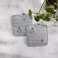 دستگیره مربع مخمل پروانه - طرح 72