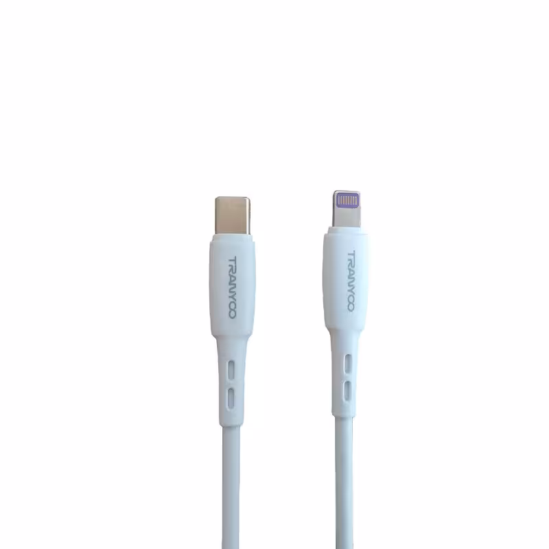 کابل تبدیل type-c به لایتنینگ ترانیو مدل P1 طول 1متر
