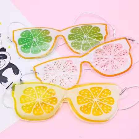 کمپرس ماسک چشم یخی میوه ای