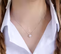 💍گردنبند جواهری ظریف(G_3006)