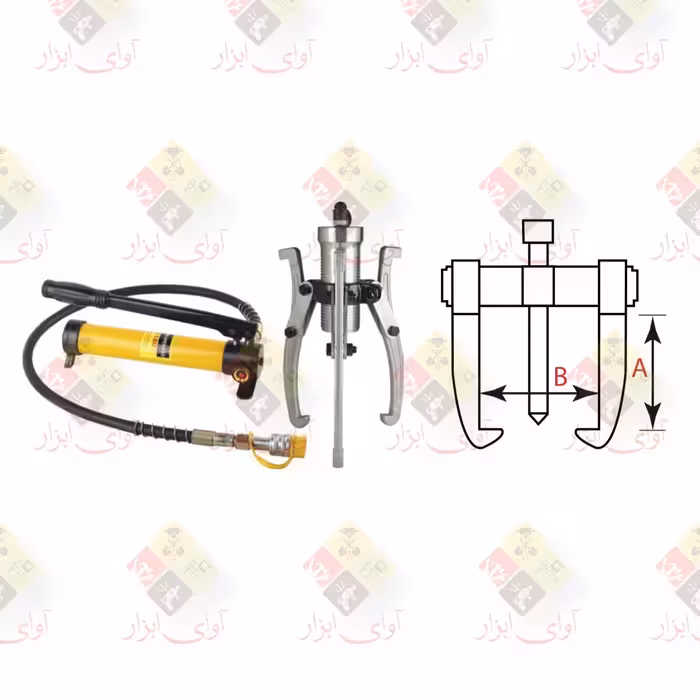 پولی کش هیدرولیک پمپ جدا 10 تن LK مدل K9302