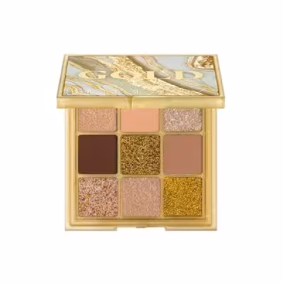 پالت سایه 9 رنگ هدی بیوتی HODA BEAUTY مدل گلد GOLD